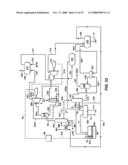 Process for producing Hydrocarbon fluids combining in situ heating, a power plant and a gas plant diagram and image