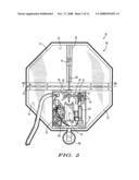 Signal-operable traffic sign assembly diagram and image