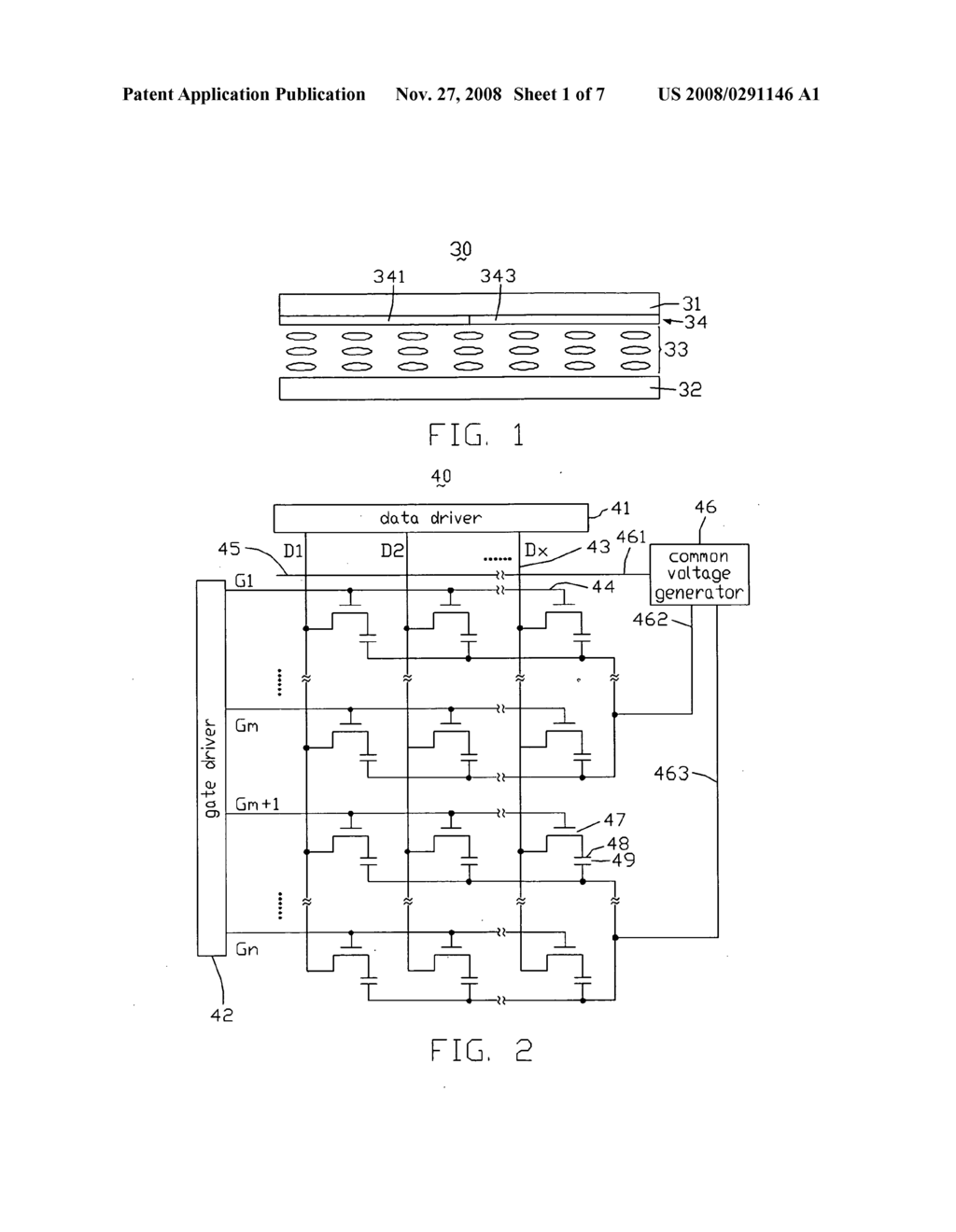 Liquid crystal display with coupling line for adjusting common voltage and driving method thereof - diagram, schematic, and image 02