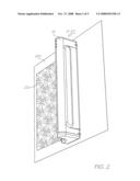 ELONGATE HAND-HELD PRINTER DEVICE WITH AN OPTICAL ENCODER WHEEL diagram and image