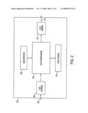 Wide-area site-based video surveillance system diagram and image