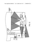 Wide-area site-based video surveillance system diagram and image