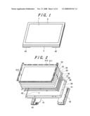 Display device diagram and image