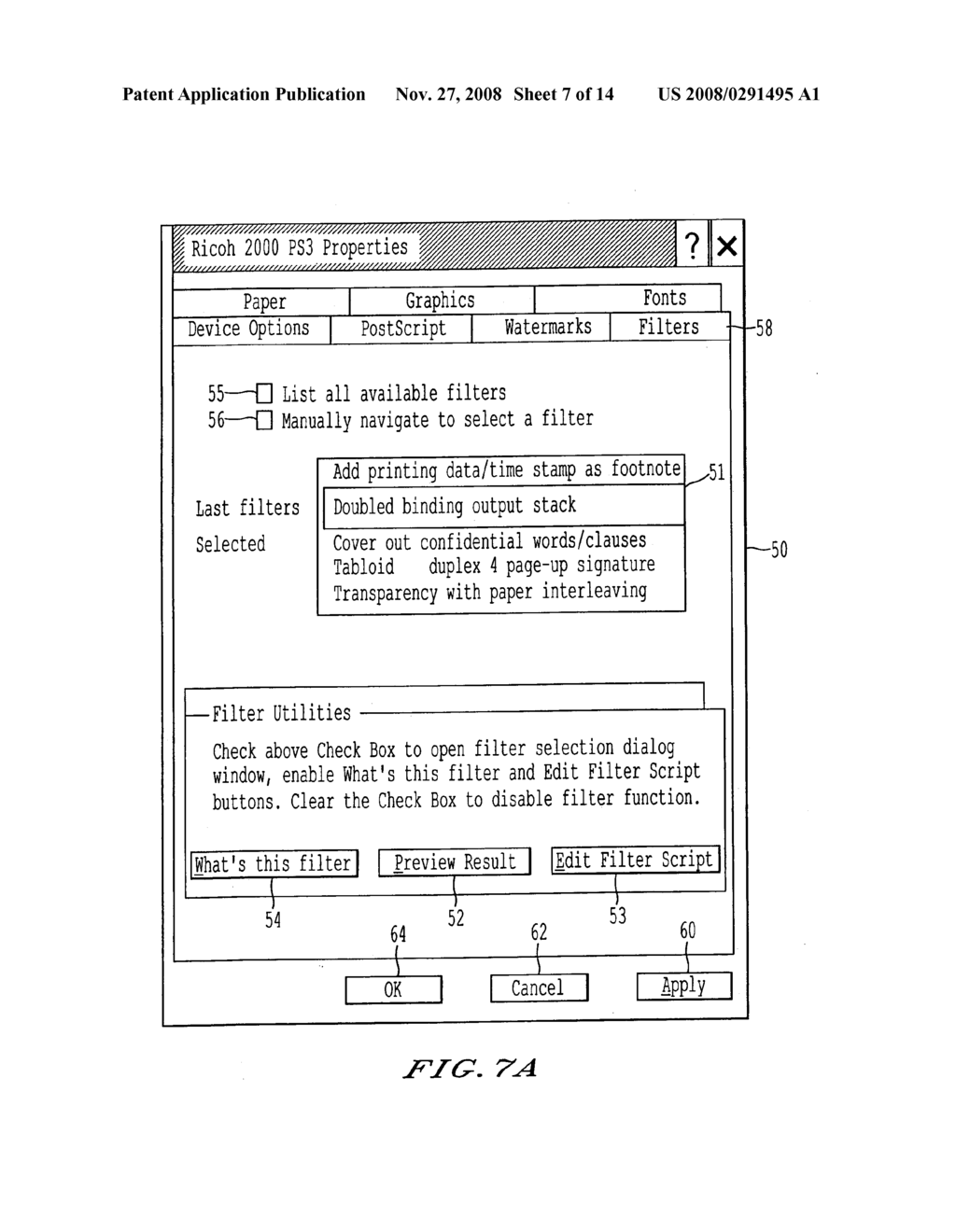 PRINTER DRIVER FILTER AND METHOD OF PRINTING WITH THE SAME - diagram, schematic, and image 08