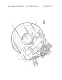 Structure for supporting an optical telescope diagram and image