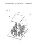 Variable shape mirror and manufacturing method for variable shape mirror diagram and image