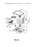 Post-assembly head/disk offset adjuster diagram and image