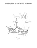 MAGNETIC DISK APPARATUS AND METHOD FOR CONTROLLING MAGNETIC HEAD diagram and image