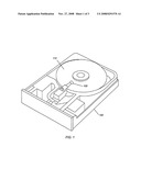 High performance computer hard disk drive and method diagram and image