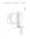 ELECTRONIC CONTROL UNIT WITH A CENTRAL ELASTIC ELEMENT diagram and image