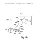 Light emitting array diagram and image