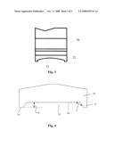 SHAPING DIE FOR CHIP PACKAGE LEADS diagram and image