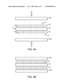 Electrically and thermally conductive carbon nanotube or nanofiber array dry adhesive diagram and image