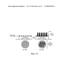 Electrically and thermally conductive carbon nanotube or nanofiber array dry adhesive diagram and image