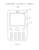 VIEW PANEL, METHOD FOR MAKING THE VIEW PANEL, AND ELECTRONIC DEVICE USING THE VIEW PANEL diagram and image