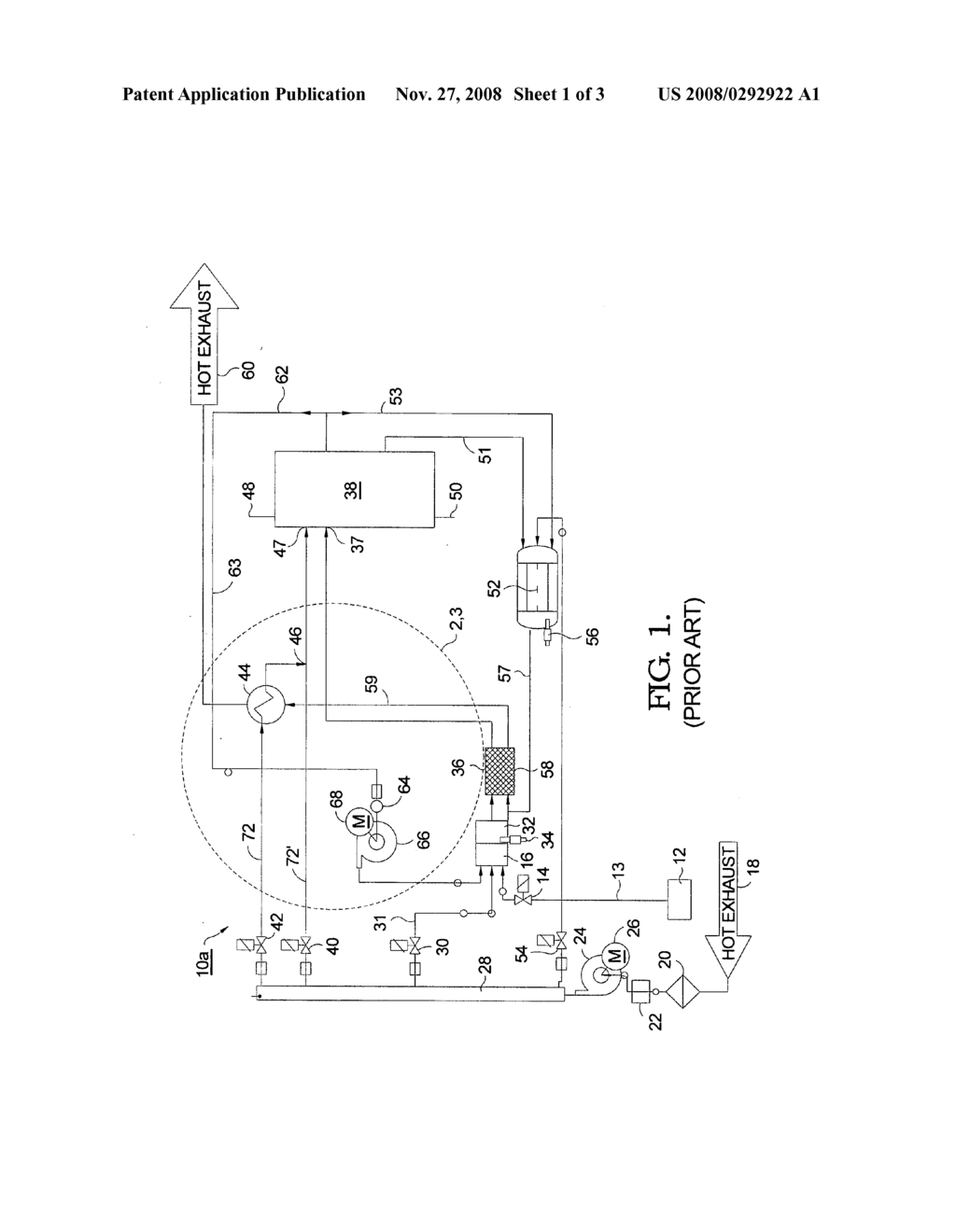 Method and apparatus for fueling a solid oxide fuel cell stack assembly - diagram, schematic, and image 02