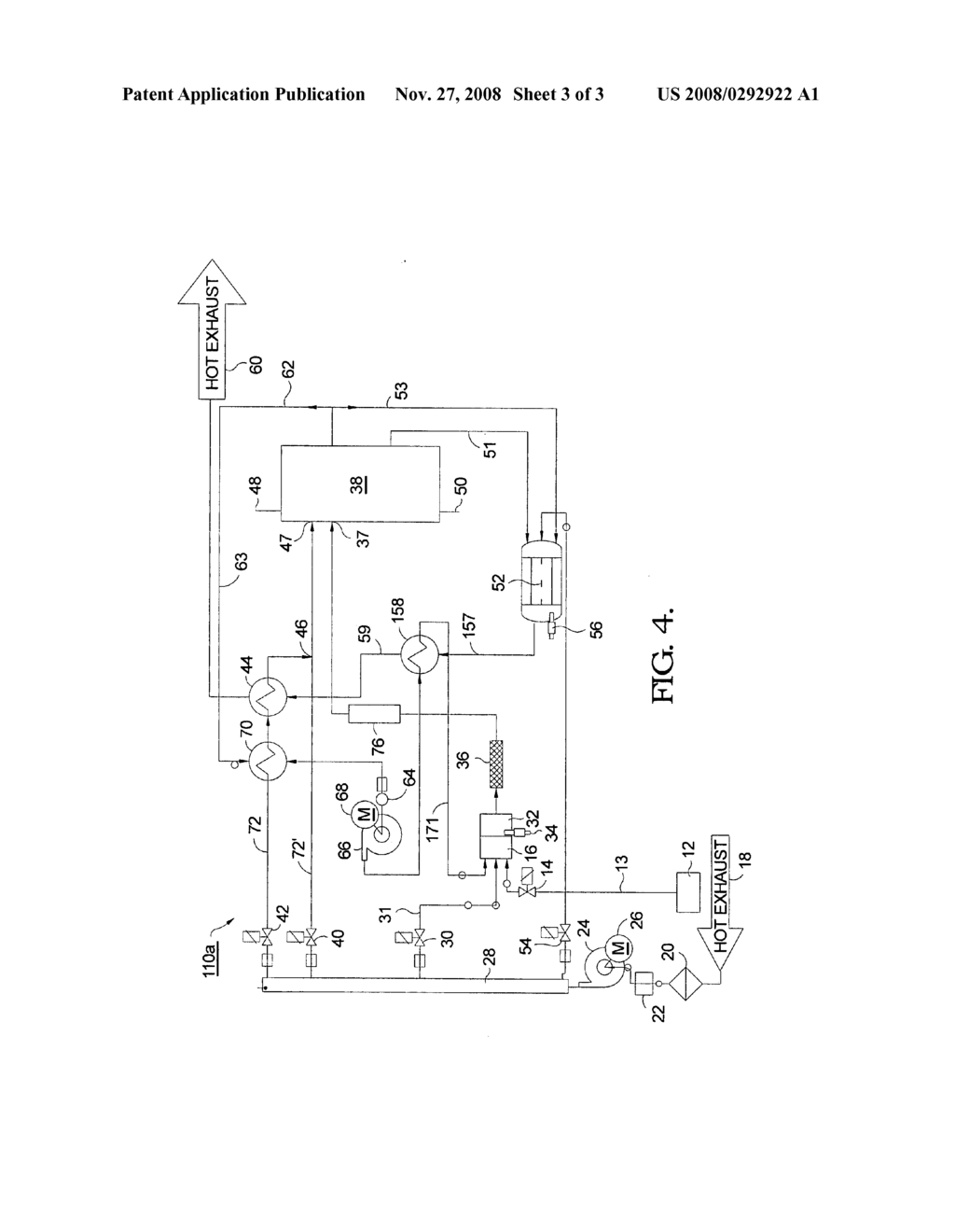 Method and apparatus for fueling a solid oxide fuel cell stack assembly - diagram, schematic, and image 04