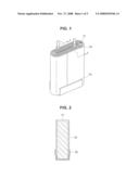 PRISMATIC LITHIUM ION RECHARGEABLE BATTERY diagram and image