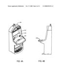 Ergonomic gaming machine having electromechanical reels diagram and image