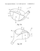 METAL WOOD CLUB WITH IMPROVED HITTING FACE diagram and image