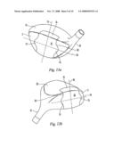 METAL WOOD CLUB WITH IMPROVED HITTING FACE diagram and image