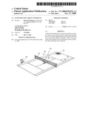 Tennis practice target and display diagram and image