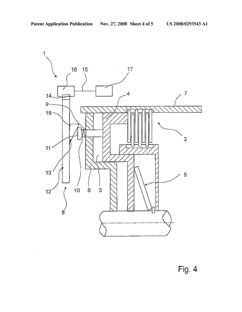 DEVICE FOR OPERATING A SHIFTING ELEMENT OF A DRIVE MECHANISM - diagram, schematic, and image 05