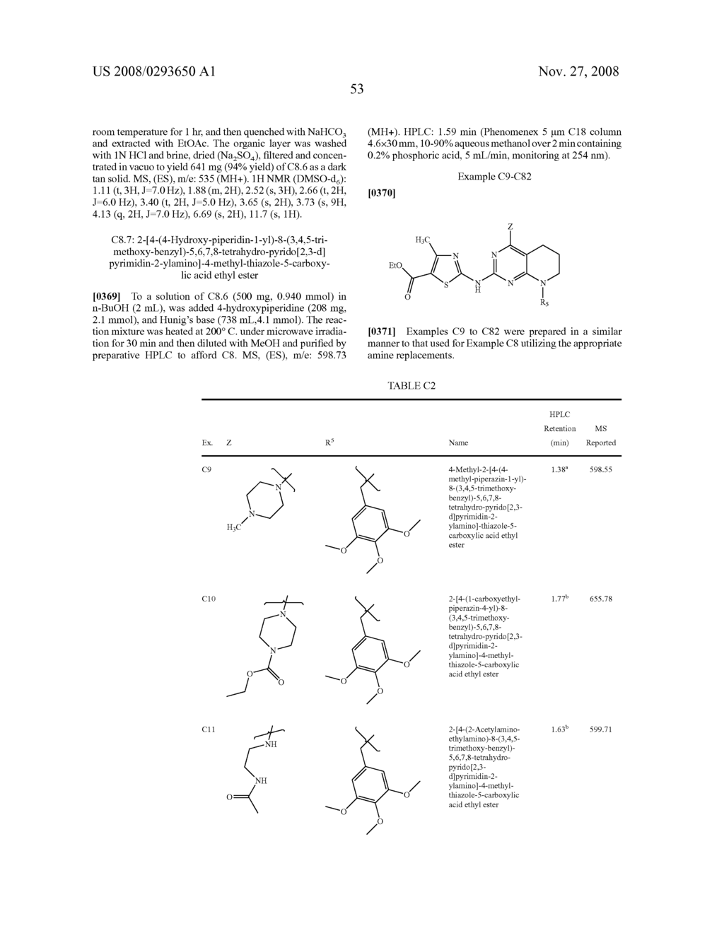 Fused Heterocyclic Compounds and Use Thereof - diagram, schematic, and image 54