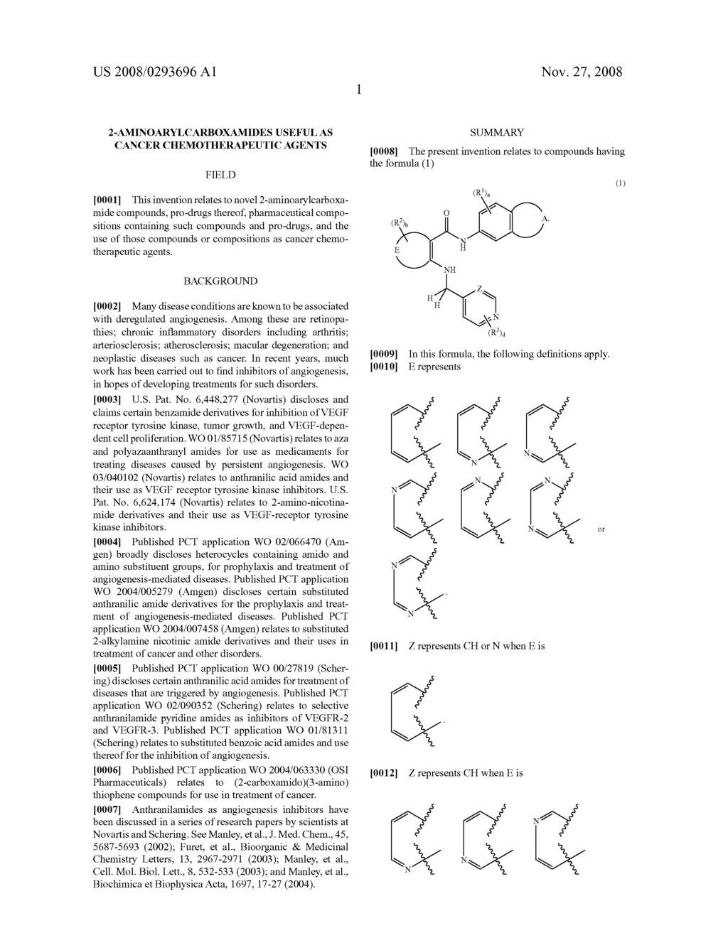 2-Aminoarylcarboxamides Useful as Cancer Chemotherapeutic Agents - diagram, schematic, and image 02