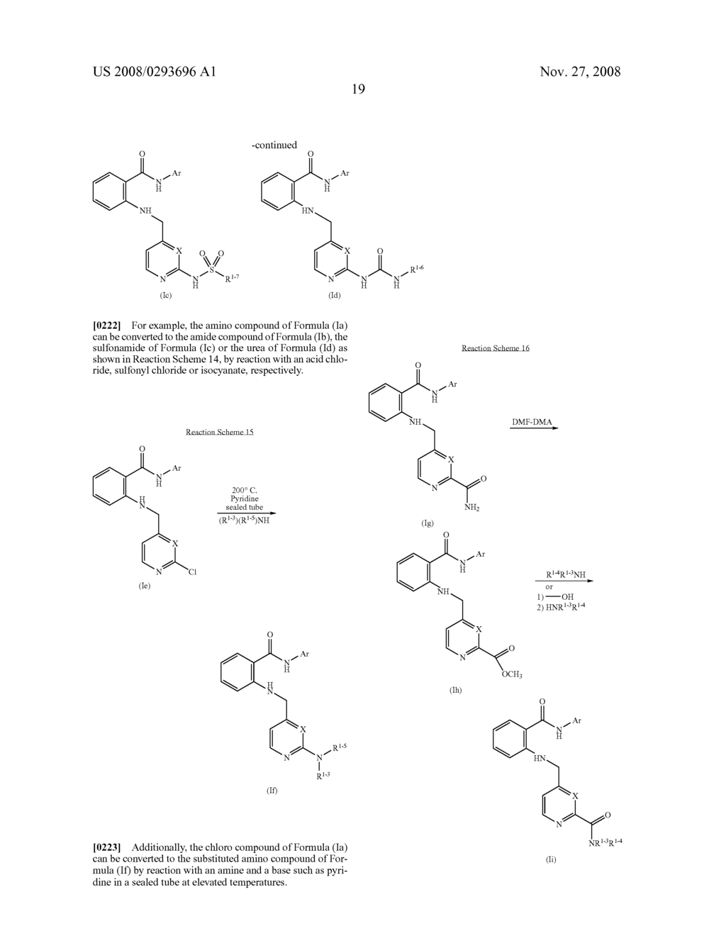 2-Aminoarylcarboxamides Useful as Cancer Chemotherapeutic Agents - diagram, schematic, and image 20