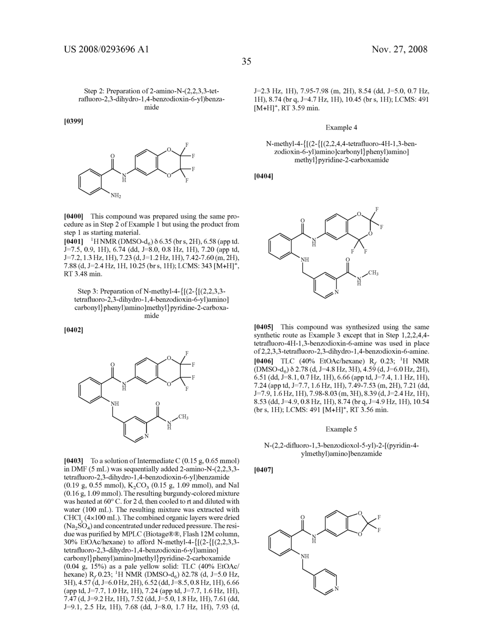 2-Aminoarylcarboxamides Useful as Cancer Chemotherapeutic Agents - diagram, schematic, and image 36