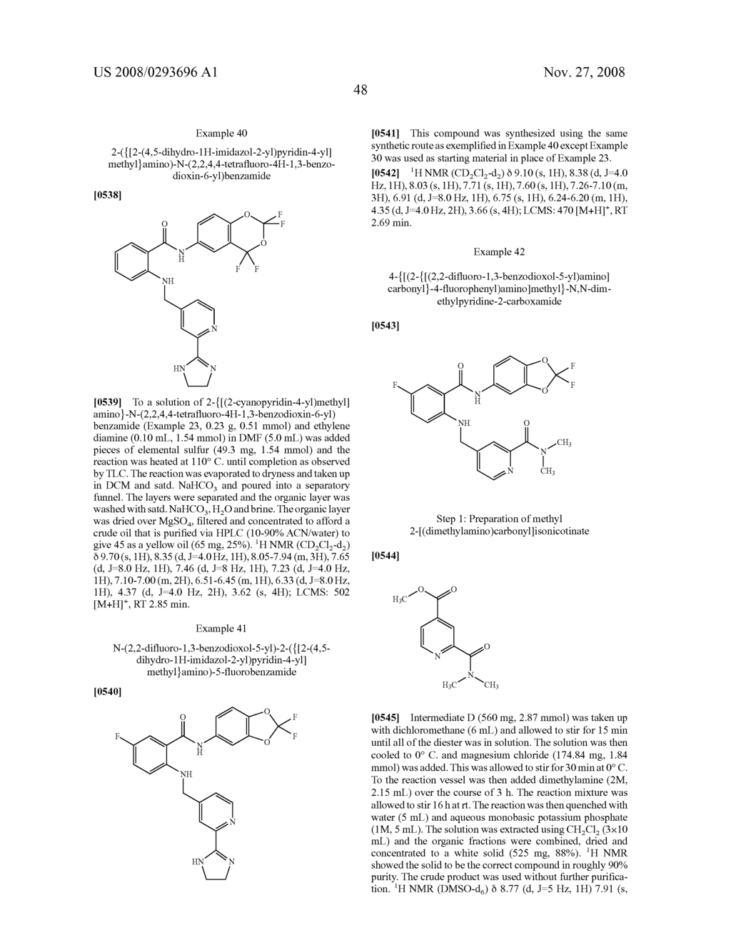 2-Aminoarylcarboxamides Useful as Cancer Chemotherapeutic Agents - diagram, schematic, and image 49