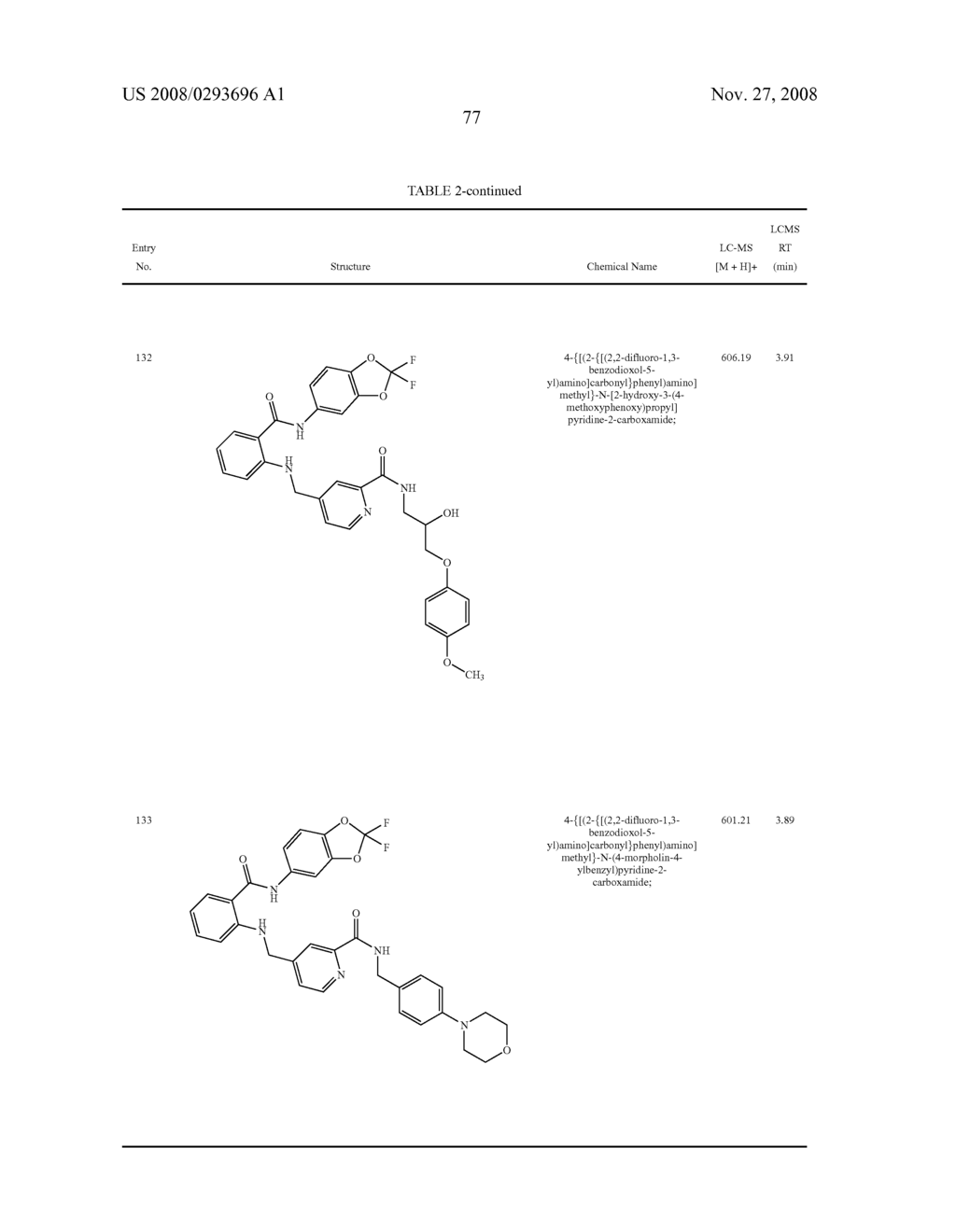 2-Aminoarylcarboxamides Useful as Cancer Chemotherapeutic Agents - diagram, schematic, and image 78