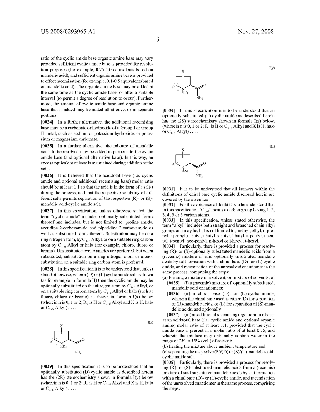 Process for the Dynamic Resolution of (Substituted) (R)- or (S)- Mandelic Acid - diagram, schematic, and image 04