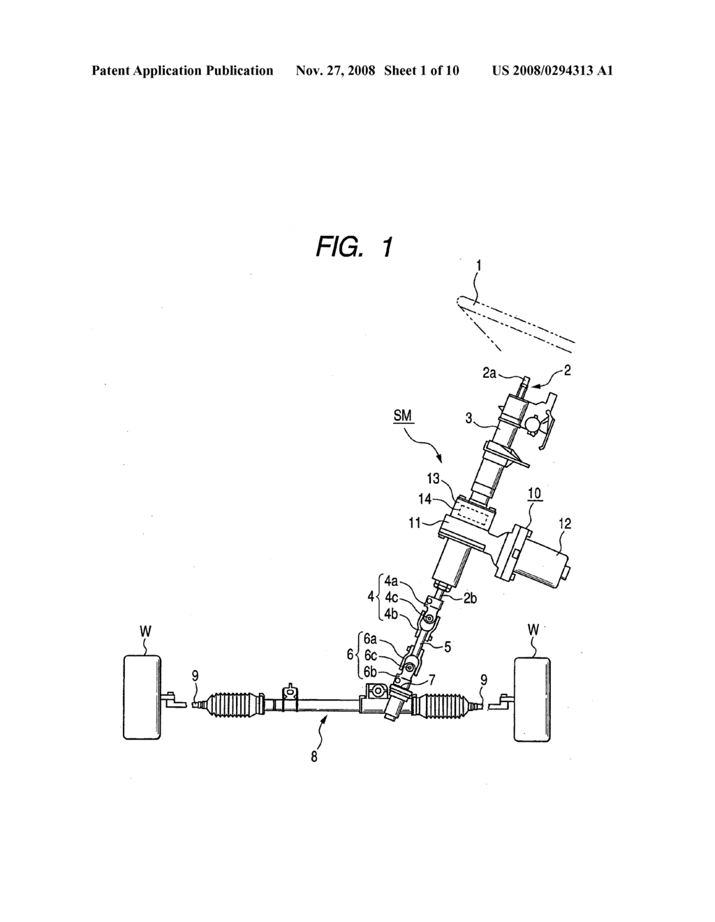 ELECTRIC POWER STEERING APPARATUS - diagram, schematic, and image 02