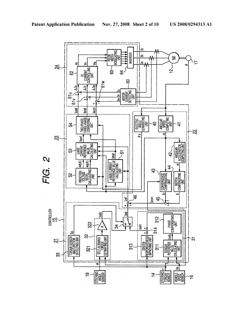 ELECTRIC POWER STEERING APPARATUS - diagram, schematic, and image 03