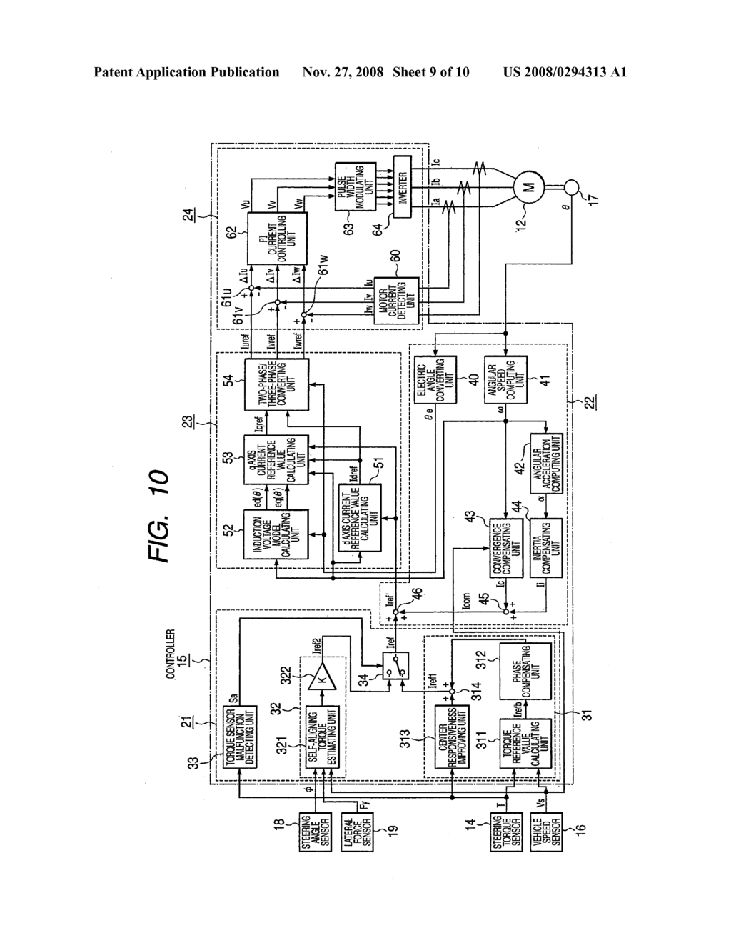 ELECTRIC POWER STEERING APPARATUS - diagram, schematic, and image 10