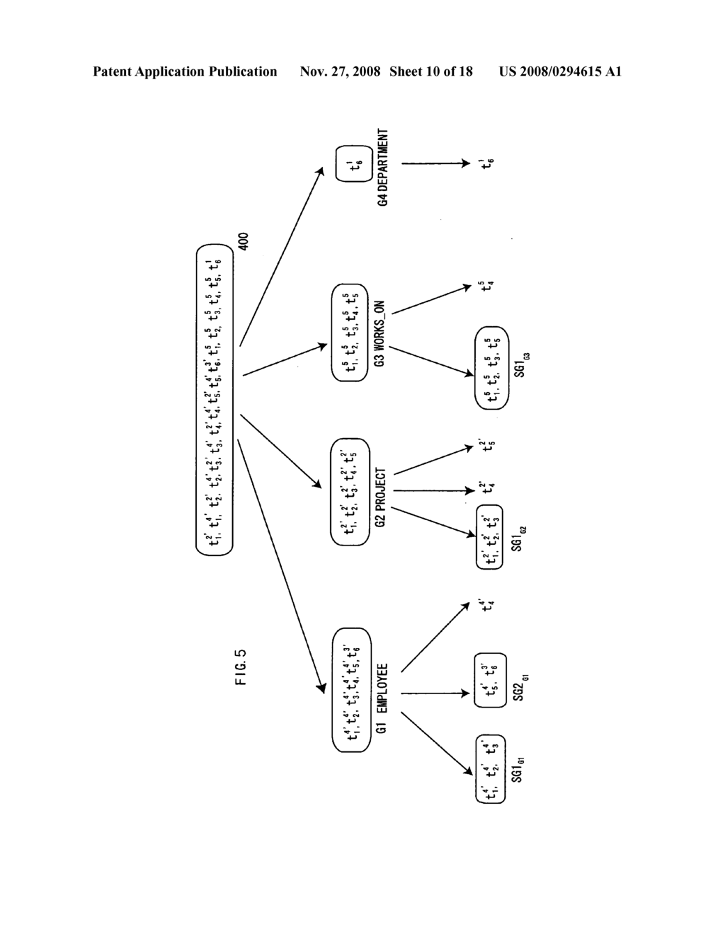 Query processing system of a database using multi-operation processing utilizing a synthetic relational operation in consideration of improvement in a processing capability of a join operation - diagram, schematic, and image 11