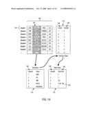 Compression of tables based on occurrence of values diagram and image