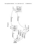 Communication system, node device, node process program and a message transmitting and receiving method diagram and image