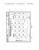 Event management system and method with calendar interface diagram and image