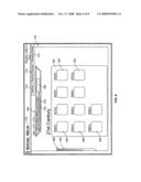 Event management system and method with calendar interface diagram and image