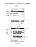 USER INTERFACE FOR A WIRELESS DEVICE diagram and image