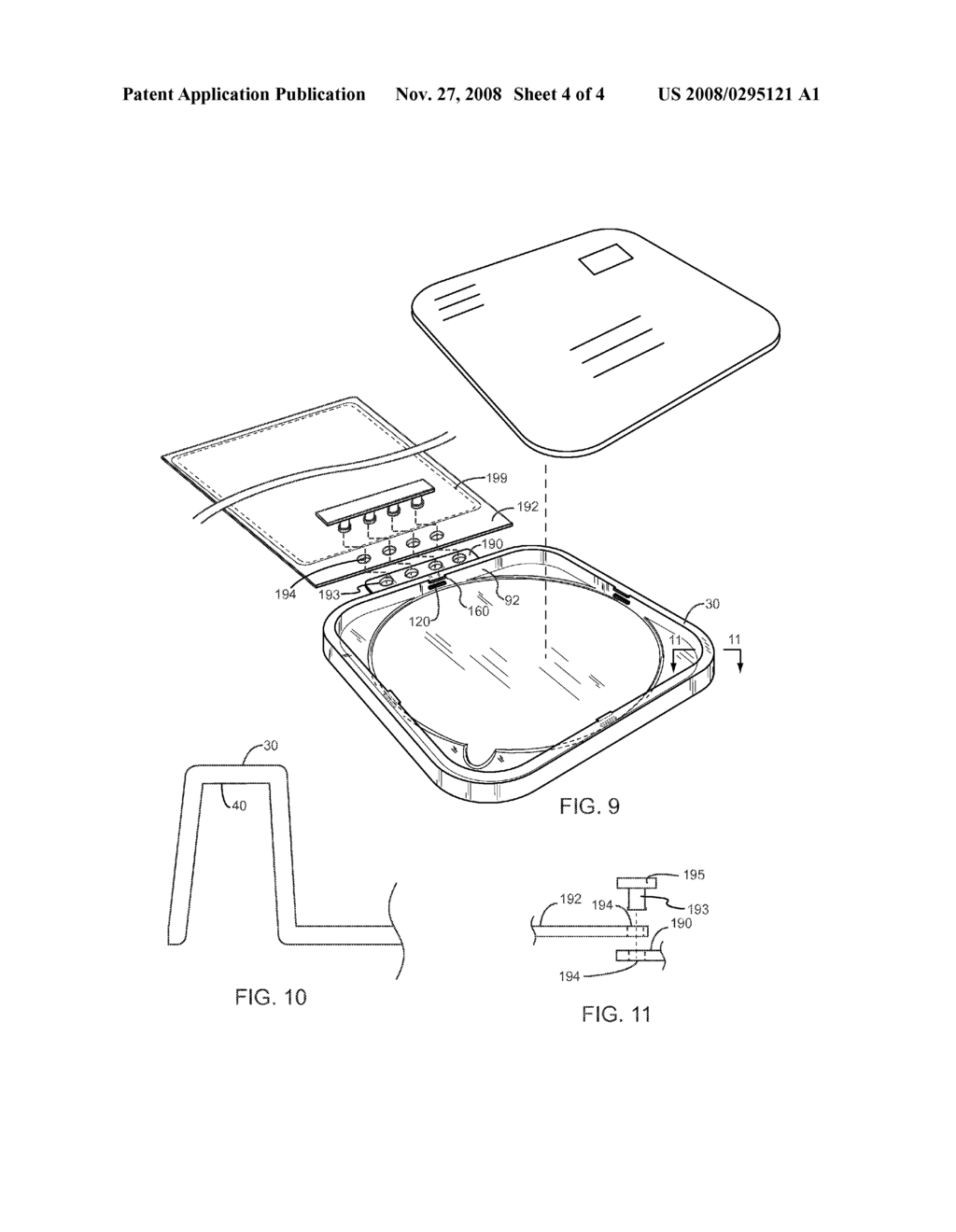 Compressible media disk storage trays - diagram, schematic, and image 05