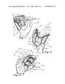 Baseball-player s abbreviated training-glove & method diagram and image