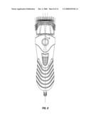 FREE PIVOTING CUTTING HEAD AND BLADE ASSEMBLY FOR HAIR CUTTER diagram and image