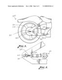 Rear axle alignment gauge and method diagram and image