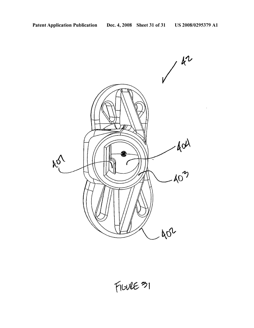 Bipod device for use with a firearm - diagram, schematic, and image 32