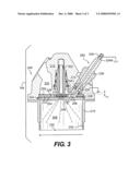 Regeneration device purged with combustion air flow diagram and image