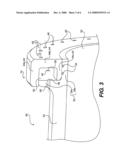 Turbine engine fuel injector with Helmholtz resonators diagram and image